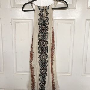 Tribal print summer dress